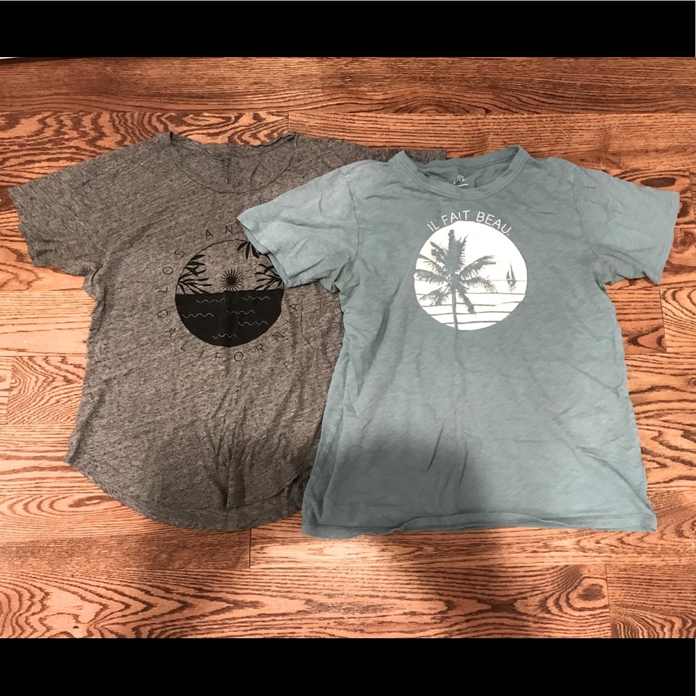 Madewell and J. Crew Tshirts Size M